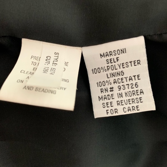 Jackets, MARSONI, size 18, color black - Picture 4 of 4